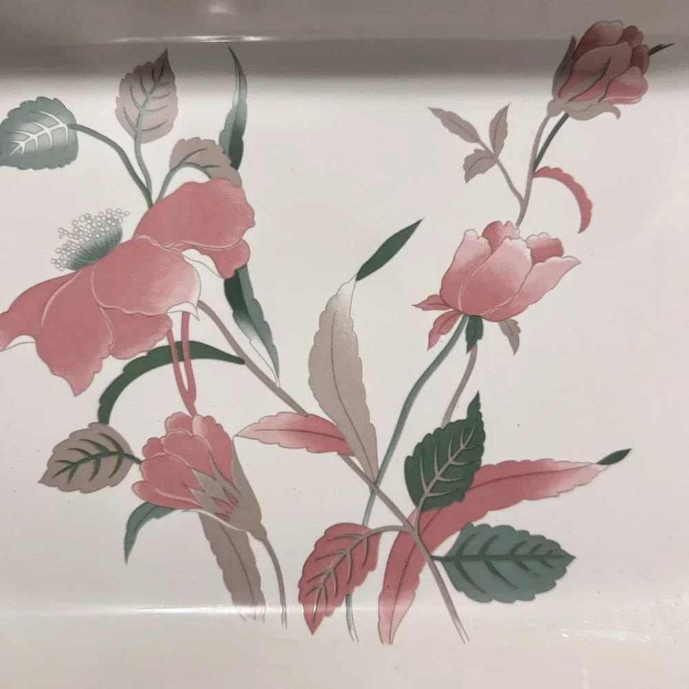 Mikasa Silk Flowers Baking Dish 12.5